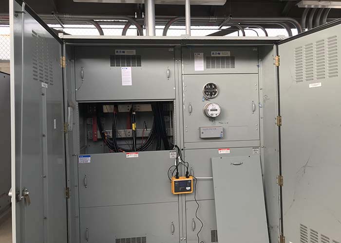 Open electrical unit